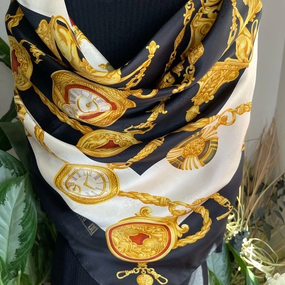 DAKS London Silk Scarf.